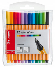 Cienkopis STABILO point 88 mini etui 12 szt.