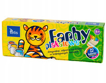 Farby plakatowe Tetis KF001 12 kolorów