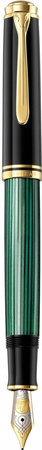 Pióro wieczne Pelikan SOUVERAN M800 Black/Green EF