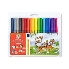 KIN FLAMASTRY 7710/2AH 18  KOLORÓW