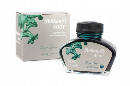Atrament Pelikan 4001 CIEMNOZIELONY 62,50 ml