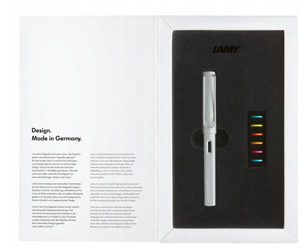 Pióro wieczne Lamy Safari All White Multicolor 6 rings M