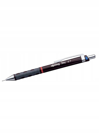 ROTRING TIKKY III OŁÓWEK CC 0,7 BORDOWY KORPUS