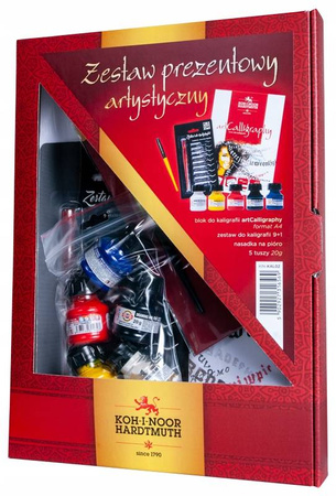 Zestaw Koh i Noor do kaligrafii z tuszem