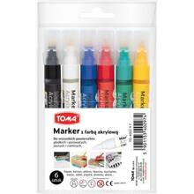 MARKER AKRYLOWY 402 ZESTAW 6SZT.