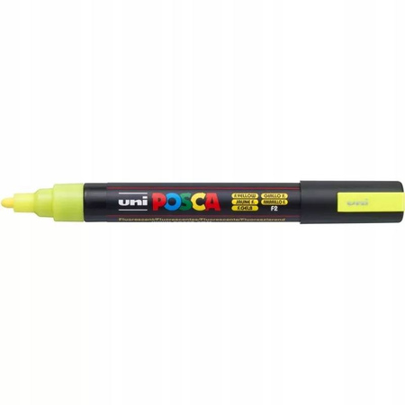 MARKER UNI PC-5M POSCA ŻÓŁTY FLUO F2