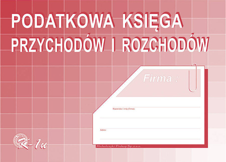 Księga przychodów i rozchodów MiP K-1U A4 48 str.