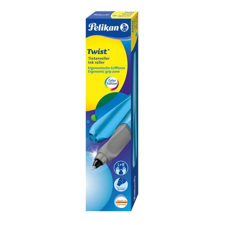 Pióro kulkowe na naboje Pelikan Twist FrostedBlue