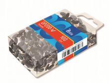 Pinezki Tetis GP200 pudełko 100 szt. CZARNE