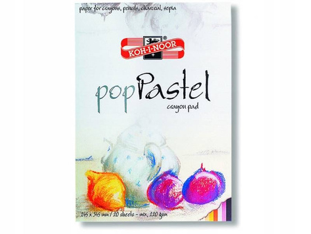 Blok do pasteli Pop Pastel 245X345mm 20 arkuszy