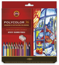 Kredki Koh i Noor Polycolor 36 kolorów karton