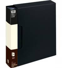 Teczka ofertowa Grand format A4 80 koszulek czarna