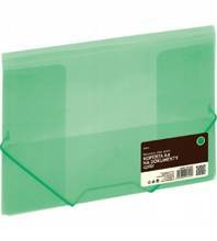 Koperta z gumką Grand ZP041 format A4 zielona