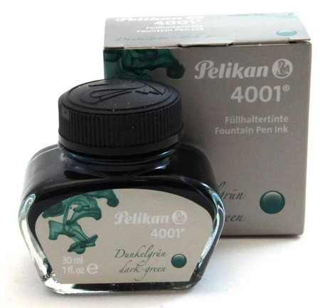 Atrament Pelikan 4001 CIEMNOZIELONY 30 ml