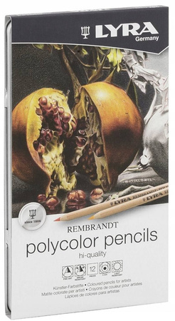 Lyra Rembrandt Polycolor zestaw 12 kredek