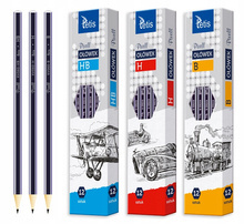 Ołówek drewniany Tetis KV060 twardość H3