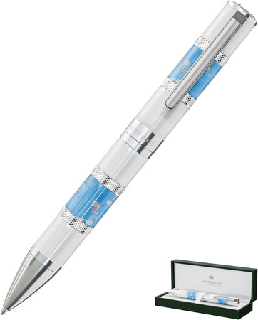 DŁUGOPIS REGATTA SPORT BIAŁO/NIEBIESKI