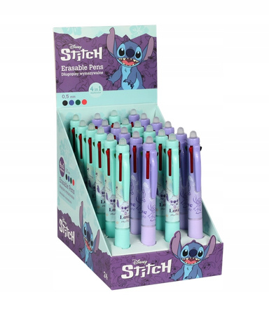 DISNEY FASHION DŁUGOPIS WYMAZYWALNY AUTOMATYCZNY MULTIKOLOR STITC colorino
