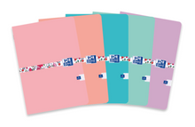 ZESZYT OXFORD FLORAL A5 32 KARTKI 90G KRATKA