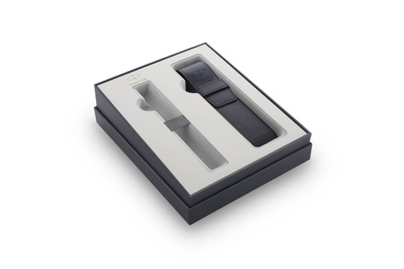 Parker IM Black Lacquer CT zestaw pióro i etui