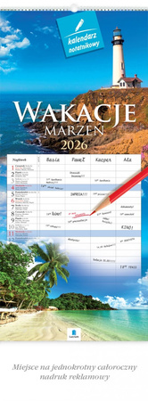 KALENDARZ NOTATNIKOWY WN03 WAKACJE MARZEŃ