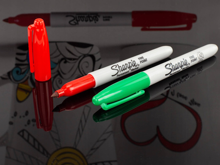 DŁUGOPIS SHARPIE S-GEL 0.7 CZARNY 3SZT.