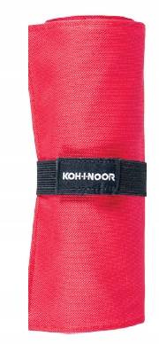 Piórnik zwijany czerwony Koh I Noor na 24 kredki