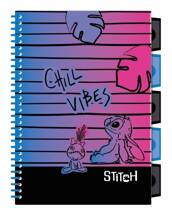 DISNEY BLACK KOŁOBRULION B5 100K KRATKA WZÓR 3 STITCH COOLPACK