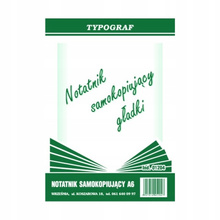 NOTES SAMOKOPIUJĄCY A6 TYPOGRAF GŁADKI