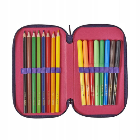 Piórnik z wyp. Herlitz RAINBOW BUTTERFLY 23