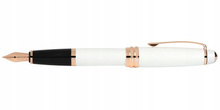 Pióro Cross AT0456-22 Bailey Białe Rose Gold M