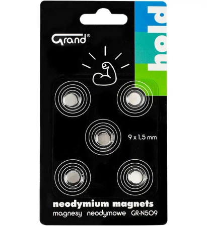 Magnesy neodymowe płaskie GR-N509
