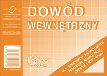 Dowód wewnętrzny Michalczyk i Prokop K-13 A6 50