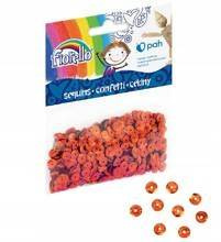 Cekiny confetti kółko miedziane FIORELLO