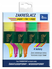 Zakreślacze pastelowe KW015-M4 Tetis