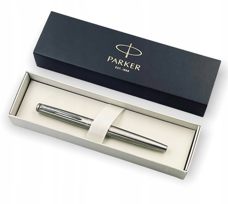 Parker Jotter pióro wieczne Stainless Steel GT M