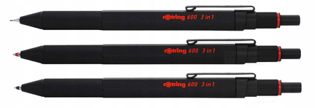 Rotring 600 3w1 Multi Pen Czarny