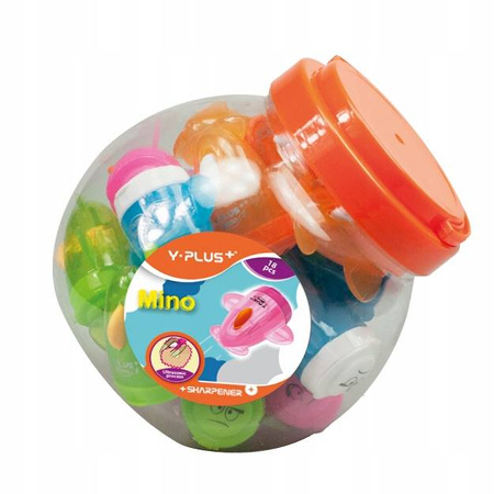 Pojedyncza temperówka - samolot z pojemnikiem