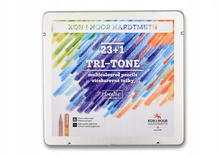 Kredki Trójkolorowe Tri-Tone Koh I Noor 23 kol