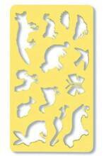 SZABLON ZWIERZĘTA LIS