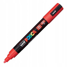 MARKER UNI PC-5M POSCA CZERWONY nr 15