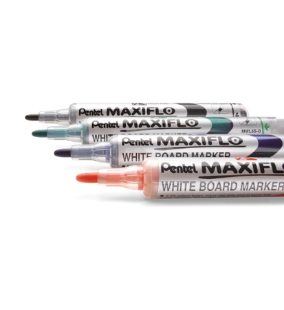 Pentel marker suchościeralny MWL5S Maxiflo żłóty