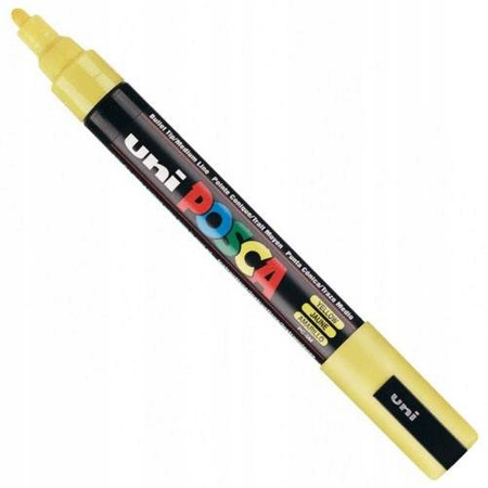 Uni marker Posca PC-5M plakatowy ŻÓŁTY 2