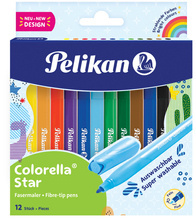 FLAMASTRY COLORELLA 12SZT  ETUI-BL PELIKAN