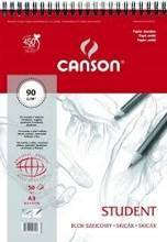 Blok szkicowy Canson Student A3 90g 50ark spirala