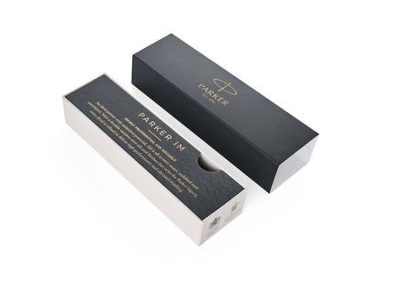 PARKER IM długopis Black Lacquer CT M