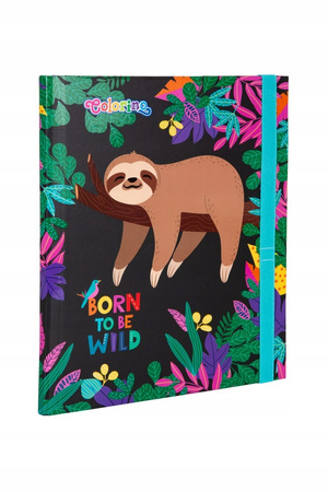 COOLPACK TECZKA PRZESTRZ Z GUMKĄ WILDKID