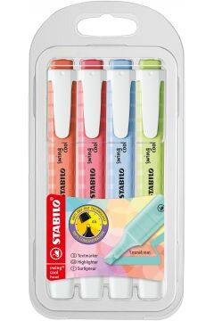 Textmarker Stabilo Swing Cool Pastel '4