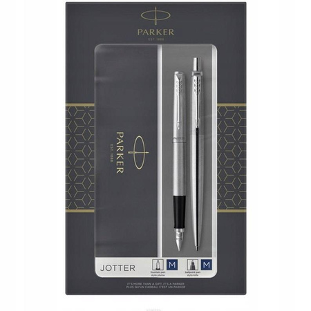 Parker Jotter Duo zestaw Stainless Steel CT