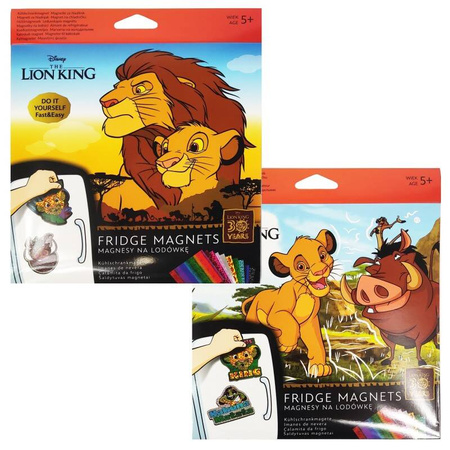 DISNEY CORE MAGNES NA LODÓWKĘ MIX 2 WZ LION KING COOLPACK